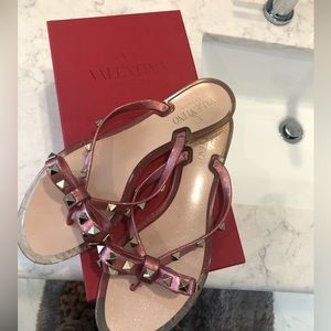 Valentino jelly flip flops